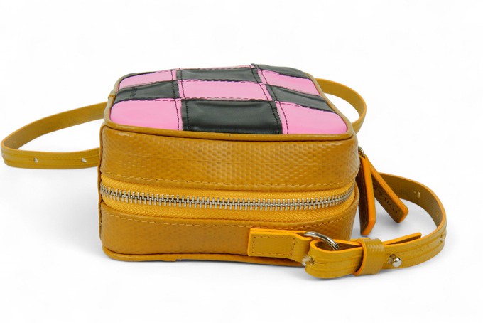 Disco Bag | Leather & Fire-hose from Elvis & Kresse