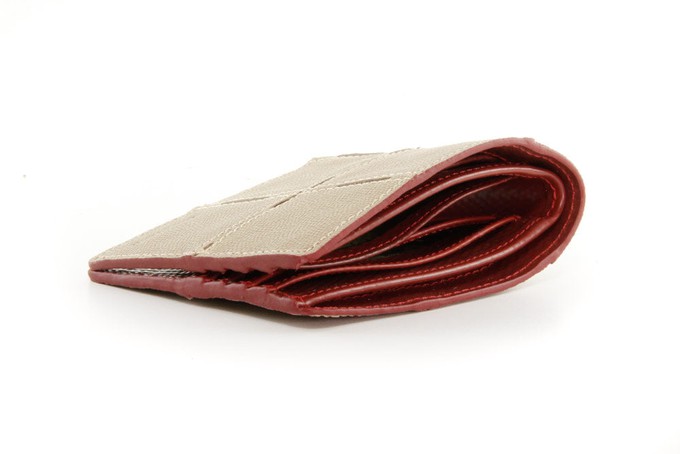 Billfold Wallet | Leather & Fire-hose from Elvis & Kresse