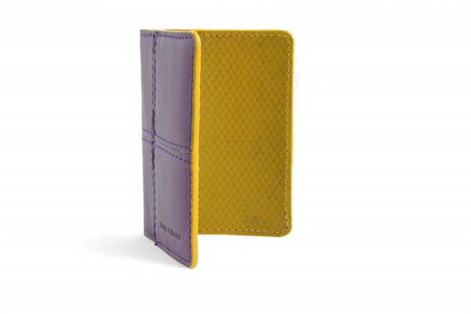 Card Holder | Leather & Fire-hose from Elvis & Kresse