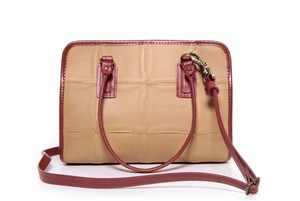 Small Post Bag | Leather & Fire-hose from Elvis & Kresse