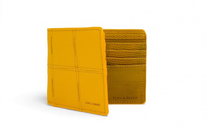 Billfold Wallet | Leather & Fire-hose from Elvis & Kresse