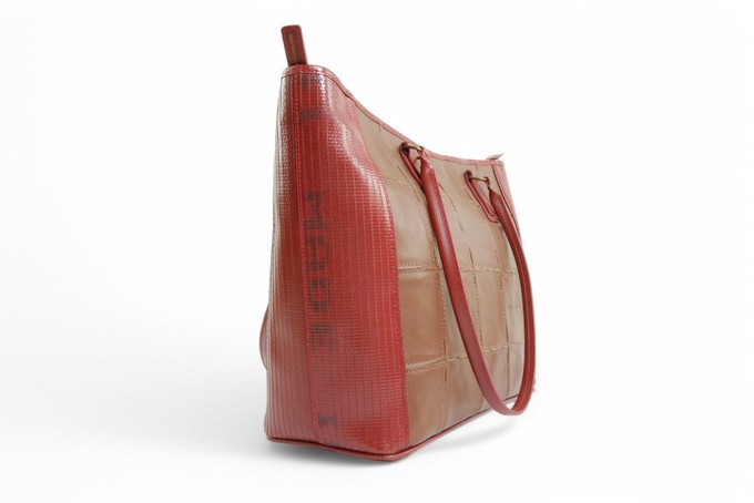 Classic Tote | Leather & Fire-hose from Elvis & Kresse