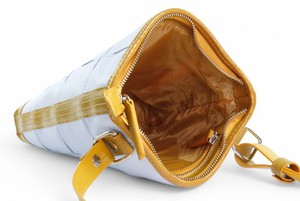 Reporter Bag | Leather & Fire-hose from Elvis & Kresse