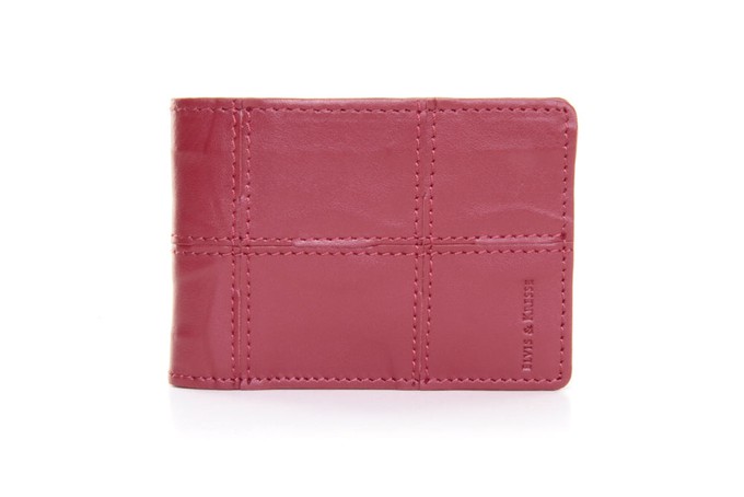 Compact Wallet | Leather & Fire-hose from Elvis & Kresse