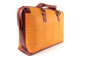 Metropolitan Bag | Leather & Fire-hose from Elvis & Kresse
