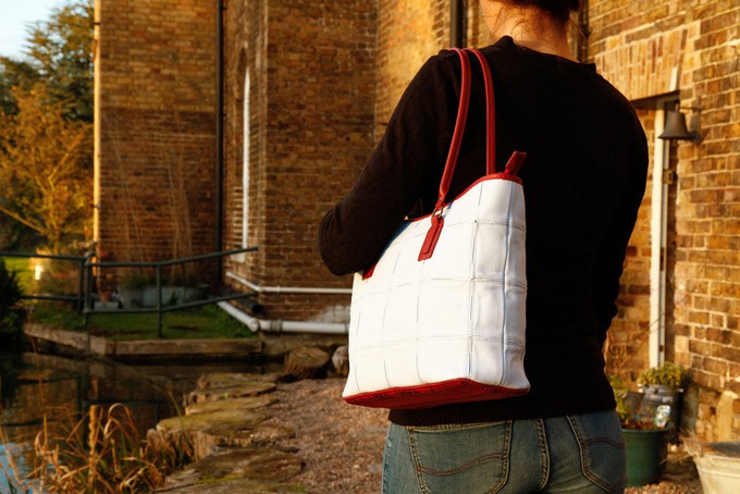 Leather Small Tote Bag from Elvis & Kresse
