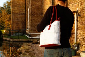 Leather Small Tote Bag from Elvis & Kresse