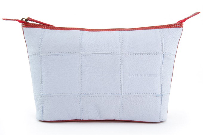 Cosmetics Case / Toiletry Bag | Leather & Fire-hose from Elvis & Kresse