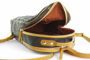 Voyager Backpack | Leather & Fire-hose from Elvis & Kresse