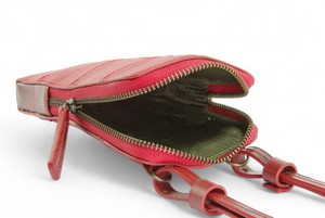 Crossbody pouch | Leather & Fire-hose from Elvis & Kresse