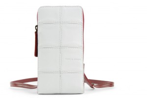Crossbody pouch | Leather & Fire-hose from Elvis & Kresse
