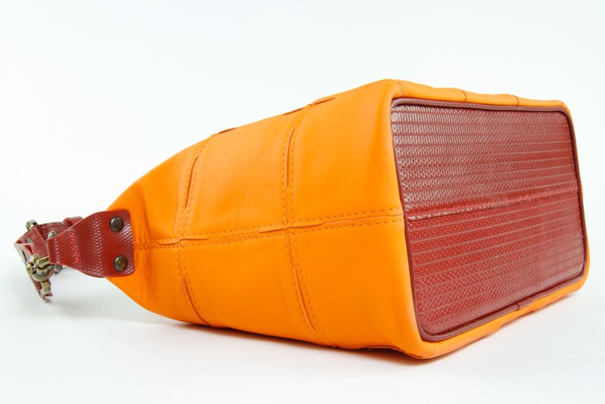 Boho Bag | Leather & Fire-hose from Elvis & Kresse