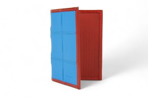 Passport Cover | Leather & Fire-hose from Elvis & Kresse