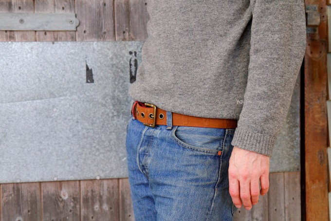 Signature Belt | Leather & Fire-hose from Elvis & Kresse