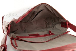 Field Bag | Leather & Fire-hose from Elvis & Kresse