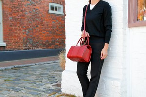 Small Post Bag | Fire-hose from Elvis & Kresse