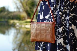 Clutch Bag | Leather & Fire-hose from Elvis & Kresse