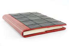 A5 Notebook | Leather & Fire-hose via Elvis & Kresse