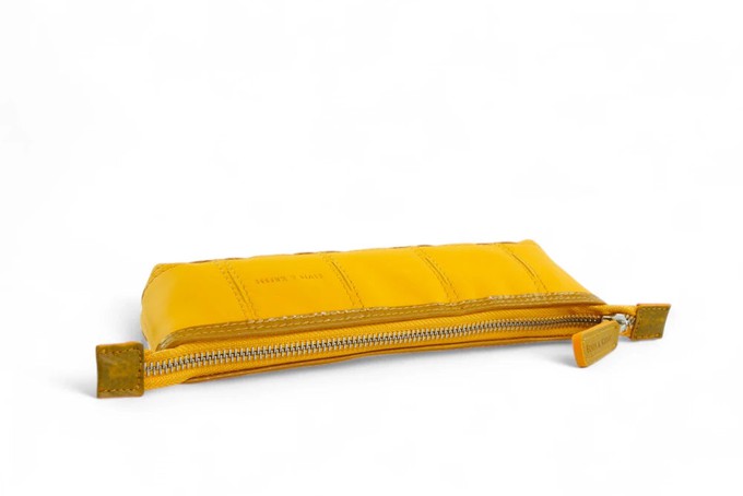 Pencil Case | Leather & Fire-hose from Elvis & Kresse