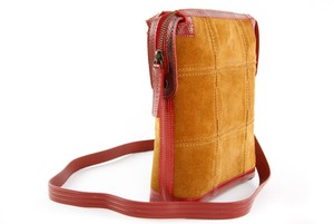 Saddle Bag | Leather & Fire-hose from Elvis & Kresse