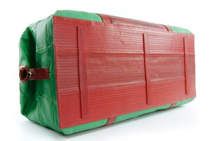 Weekend Bag | Leather & Fire-hose from Elvis & Kresse