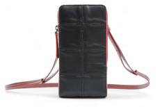 Crossbody pouch | Leather & Fire-hose via Elvis & Kresse
