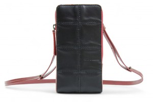 Crossbody pouch | Leather & Fire-hose from Elvis & Kresse