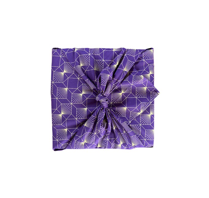 Plum Diamonds FabRap™ - Fabric Gift Wrap from FabRap