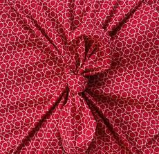 Furoshiki Cherry Fabric Gift Wrap via FabRap