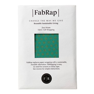 Furoshiki Gift Wrap Jade Fabric Gift Wrap from FabRap