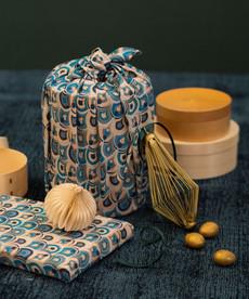 Furoshiki Art Deco FabRap™ - Fabric Gift Wrap via FabRap