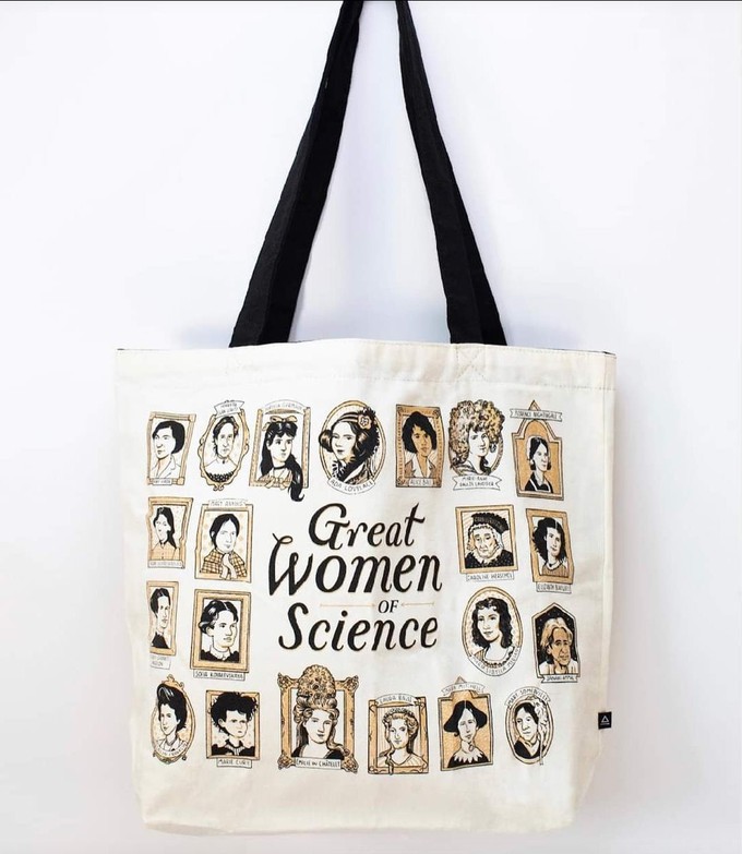 Shoulder bag "Great women of science" from Fairy Positron