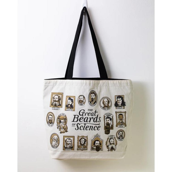 Shoulder bag "Great beards of science" from Fairy Positron