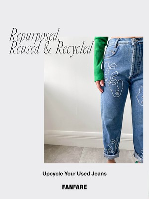 Upcycle Your Jeans from Fanfare Label