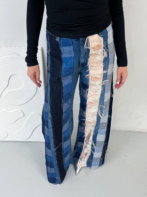 Charlie Upcycled Flare Jean from Fanfare Label