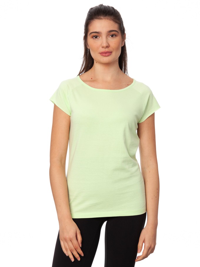 Cap Sleeve lime green from FellHerz T-Shirts - bio, fair & vegan