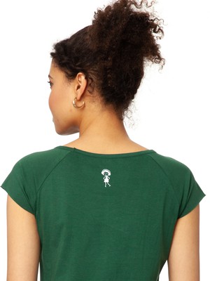 Cap Sleeve scarab green from FellHerz T-Shirts - bio, fair & vegan