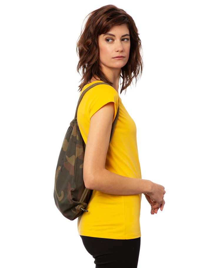 Dancing Queen gym bag camouflage from FellHerz T-Shirts - bio, fair & vegan