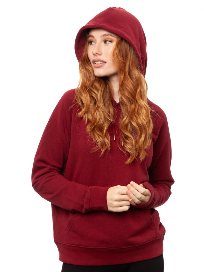 Hoodie Burgundy from FellHerz T-Shirts - bio, fair & vegan