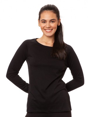 Raglan Longsleeve black from FellHerz T-Shirts - bio, fair & vegan