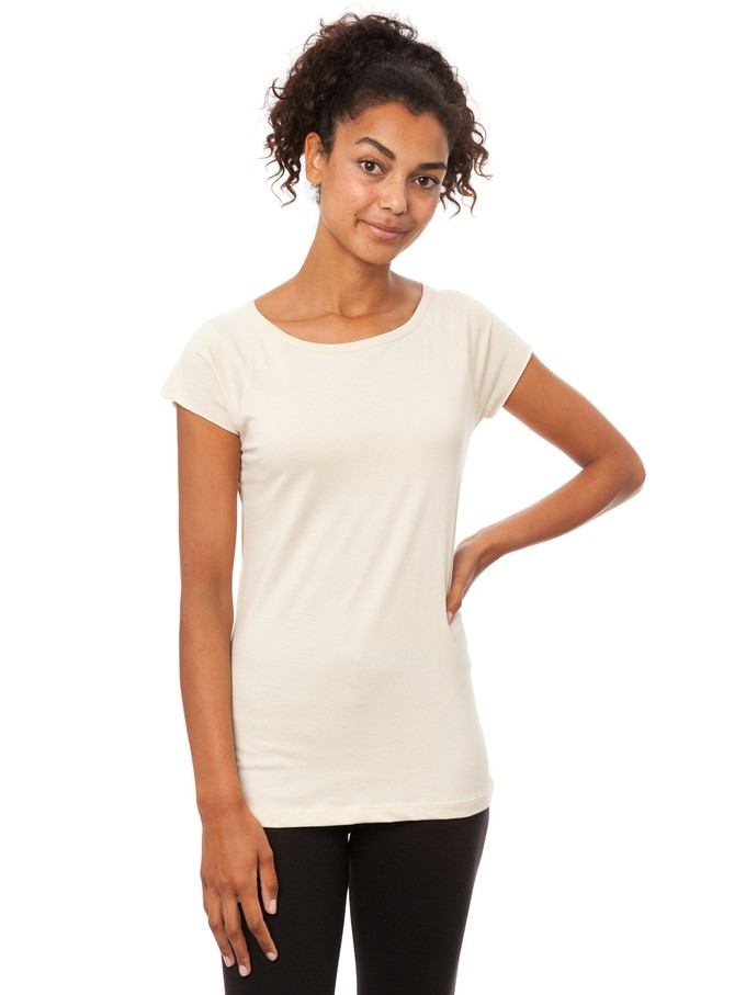 Cap sleeve sand from FellHerz T-Shirts - bio, fair & vegan