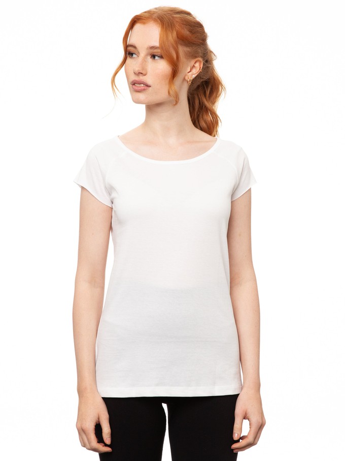Cap sleeve white from FellHerz T-Shirts - bio, fair & vegan