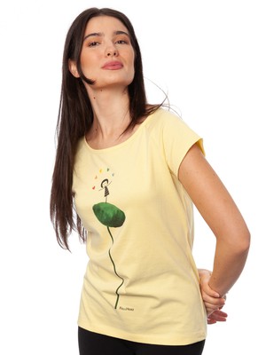 Rainbow Jongleuse Cap Sleeve vanilla from FellHerz T-Shirts - bio, fair & vegan