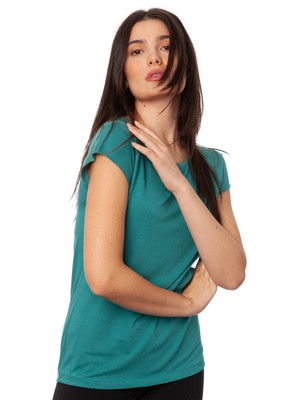 Cap Sleeve jungle green from FellHerz T-Shirts - bio, fair & vegan