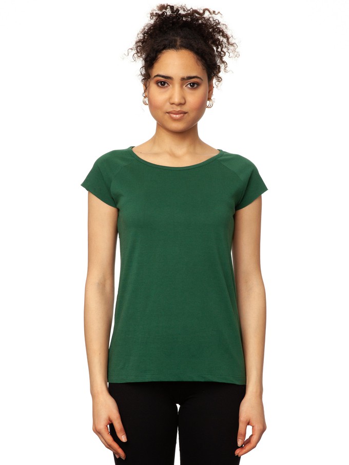 Cap sleeve scarab green from FellHerz T-Shirts - bio, fair & vegan