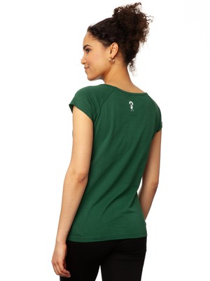 Cap sleeve scarab green from FellHerz T-Shirts - bio, fair & vegan