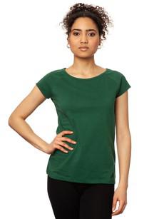 Cap sleeve scarab green via FellHerz T-Shirts - bio, fair & vegan