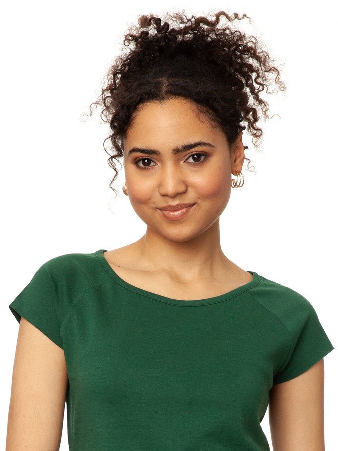 Cap sleeve scarab green from FellHerz T-Shirts - bio, fair & vegan