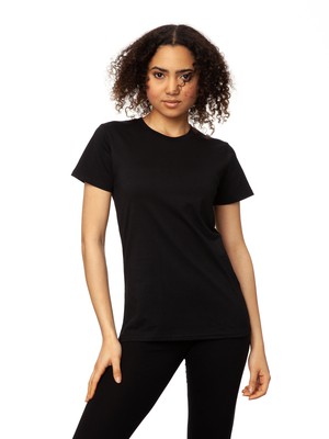 Black t-shirt from FellHerz T-Shirts - bio, fair & vegan