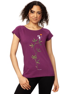 Branchmaiden Cap Sleeve berry from FellHerz T-Shirts - bio, fair & vegan